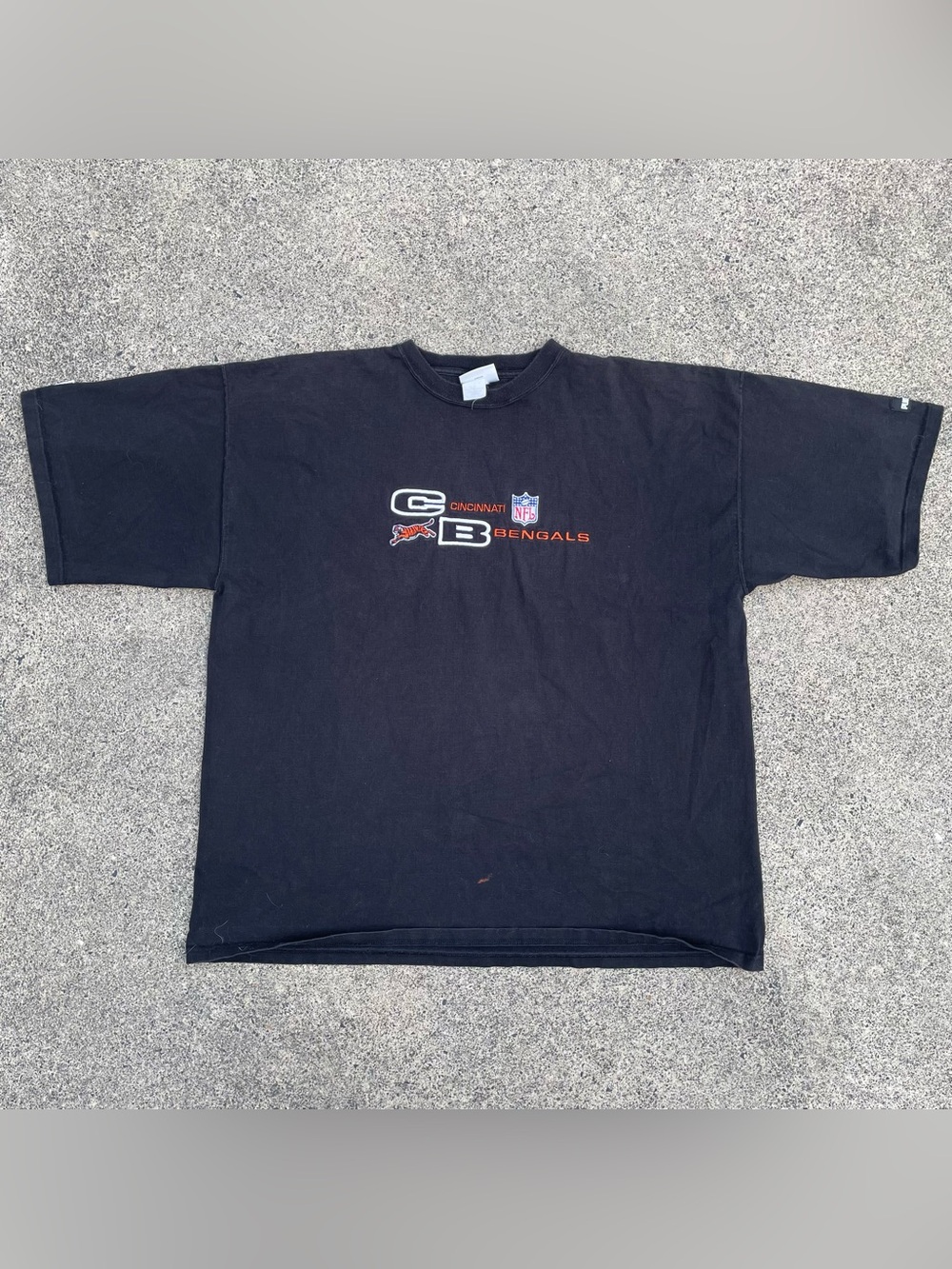 Y2k Cincinnati Bengals NFL x Puma heavyweight logo t shirt 2XL